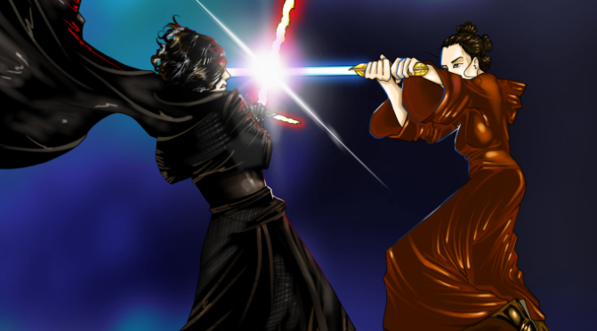 Rey vs. Kylo Ren