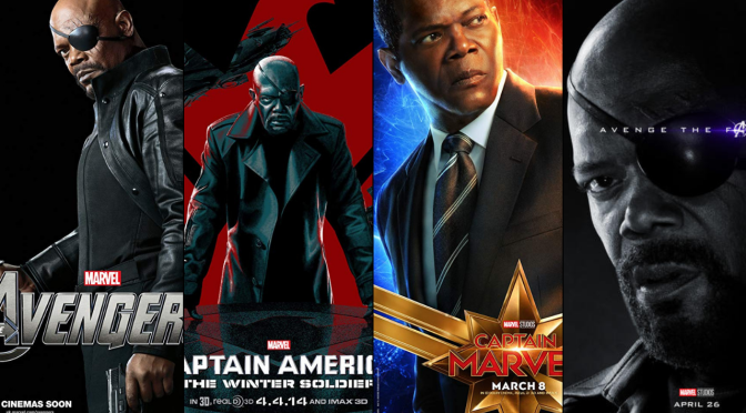 A Six-Year Poster Evolution: Nick Fury
